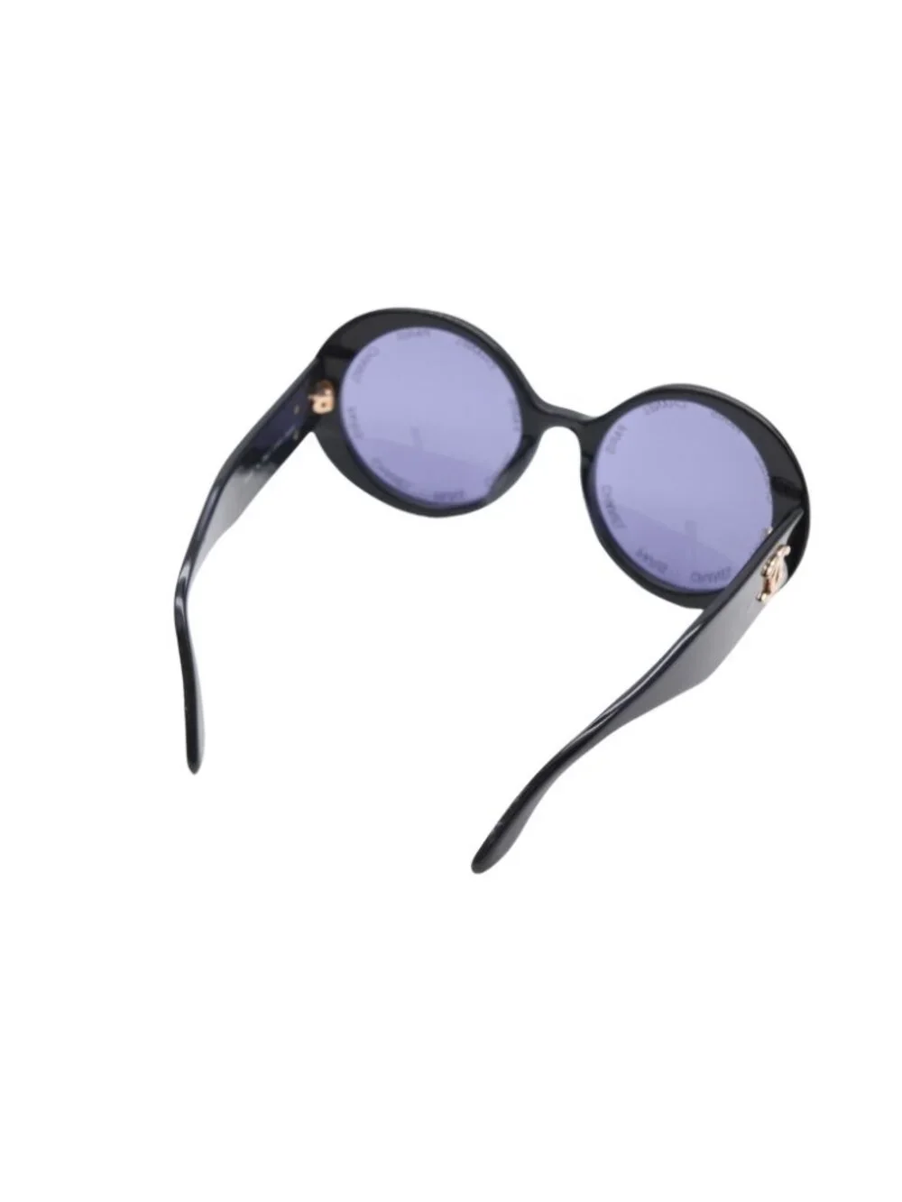Chanel Paris Sunglasses Eyewear CC Logo Black Vintage